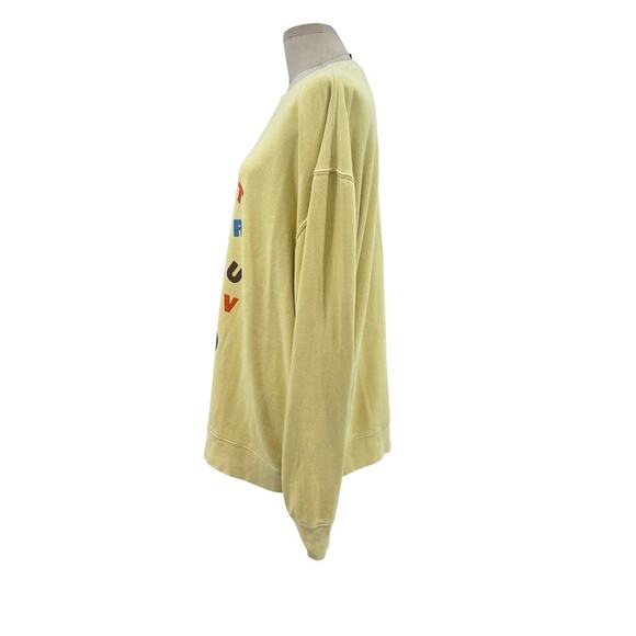 Harry Styles Love On Tour Palm Springs Exclusive Sweatshirt Yellow Size XL - Picture 5 of 9